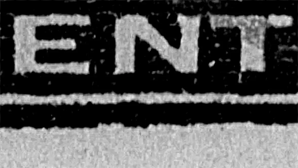 A later stamp, after the relief break.